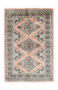 Pakistani Rug - 119 x 81 cm - rose