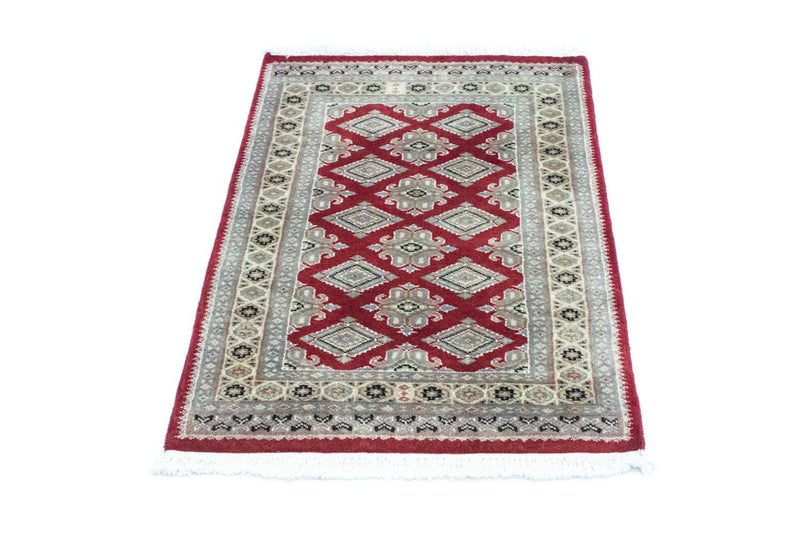 Pakistani Rug - 94 x 63 cm - red