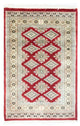 Pakistani Rug - 96 x 63 cm - red