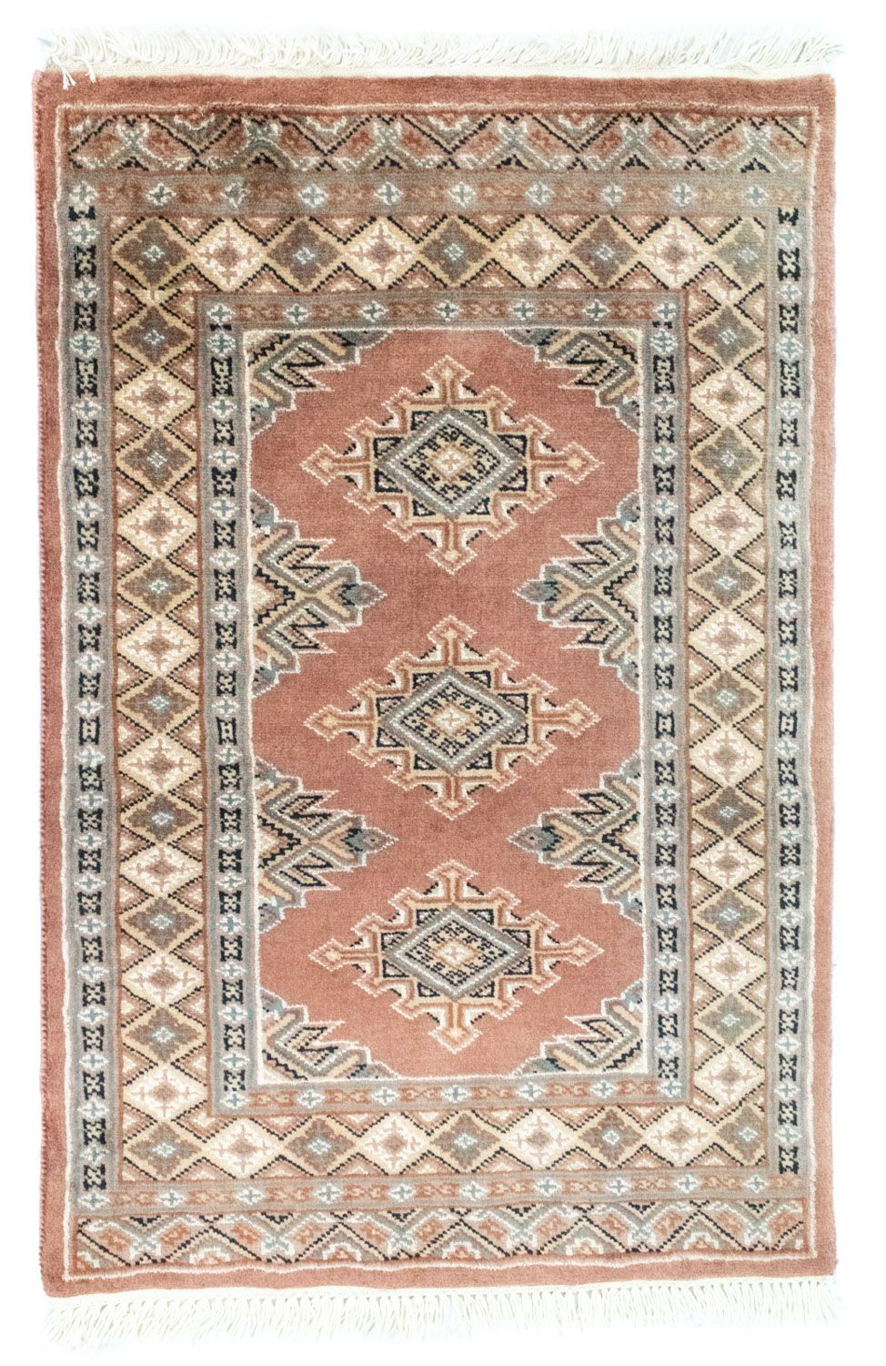 Pakistani Rug - 88 x 57 cm - brown