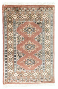 Pakistani Rug - 88 x 57 cm - brown