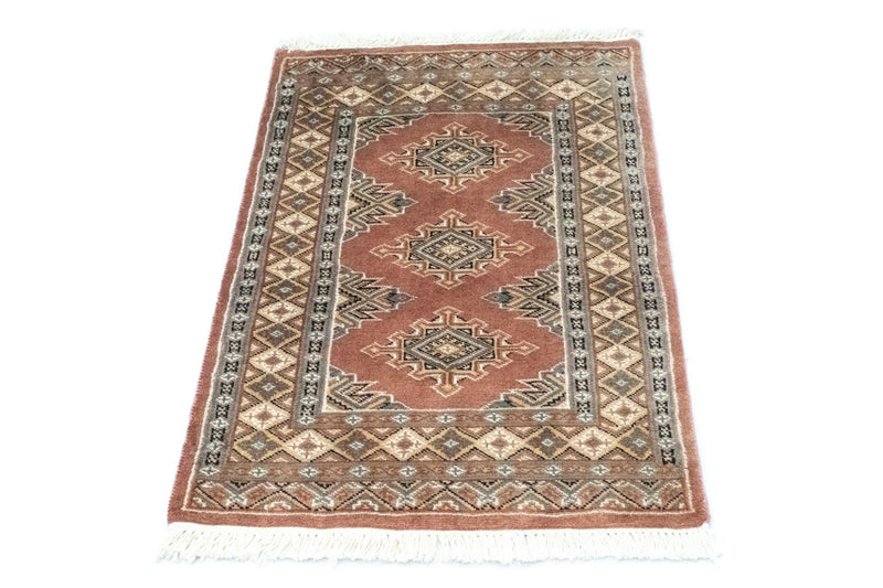 Pakistani Rug - 88 x 57 cm - brown