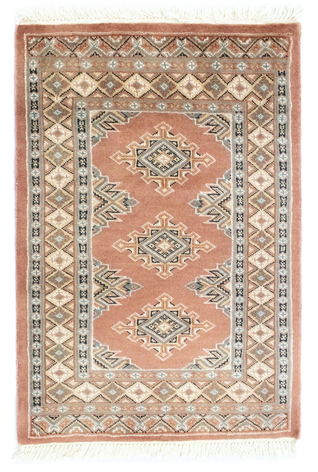 Pakistani Rug - 88 x 62 cm - brown