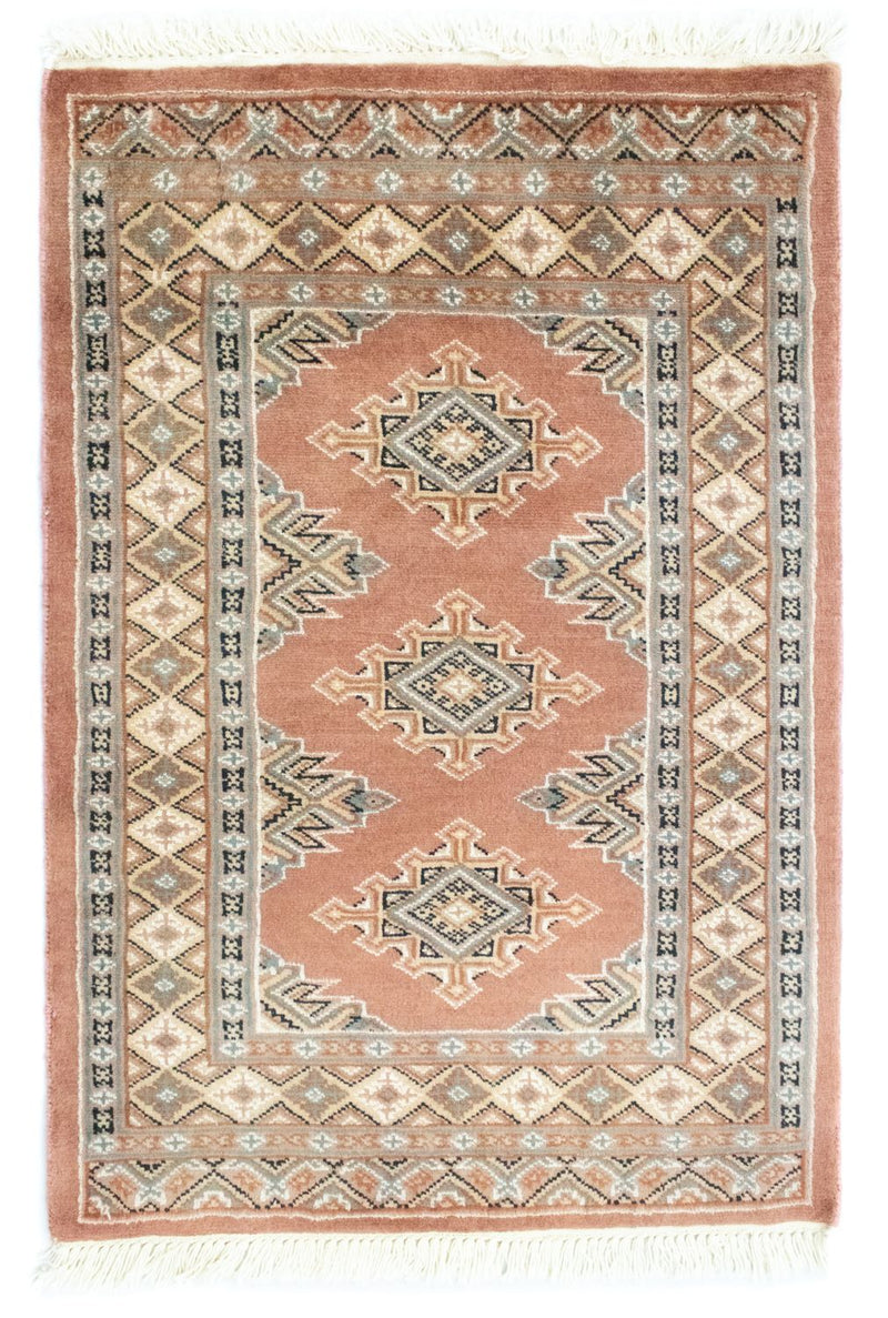 Pakistani Rug - 88 x 62 cm - brown