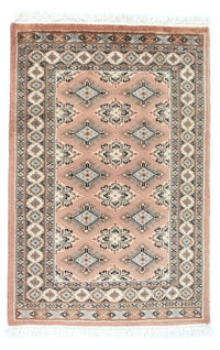 Pakistani Rug - 91 x 61 cm - salmon