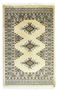 Pakistani Rug - 95 x 64 cm - beige