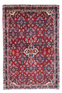 Perser Rug - Bidjar - 115 x 78 cm - red