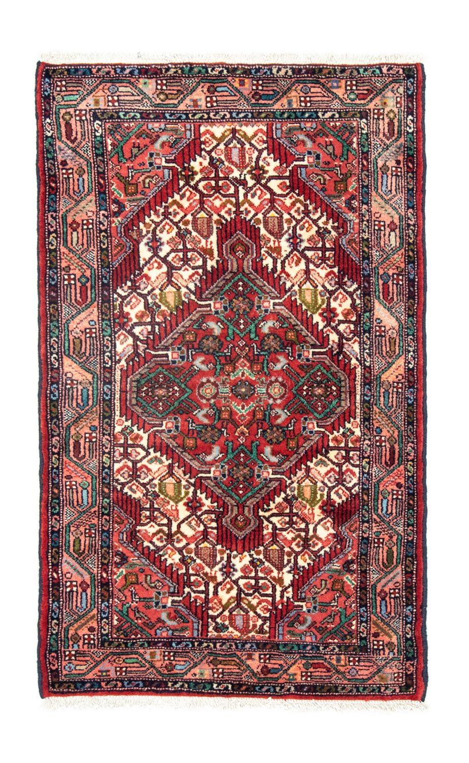 Perser Rug - Nomadic - 122 x 80 cm - red