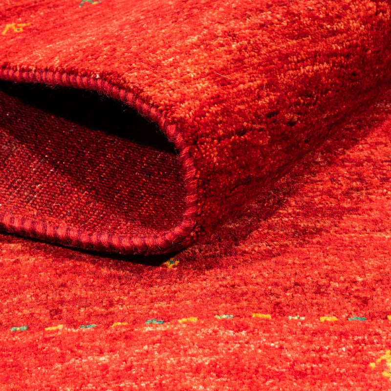 Gabbeh Rug - Loribaft Perser - 164 x 120 cm - red