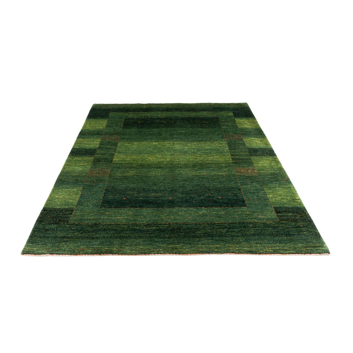 Gabbeh Rug - Loribaft Perser - 241 x 162 cm - green