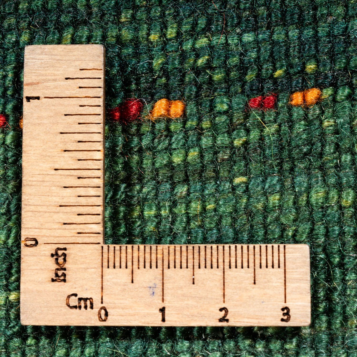 Gabbeh Rug - Loribaft Perser - 241 x 162 cm - green