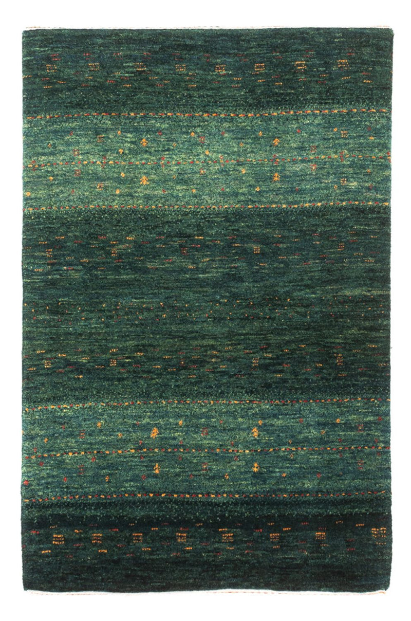 Gabbeh Rug - Loribaft Perser - 129 x 84 cm - green