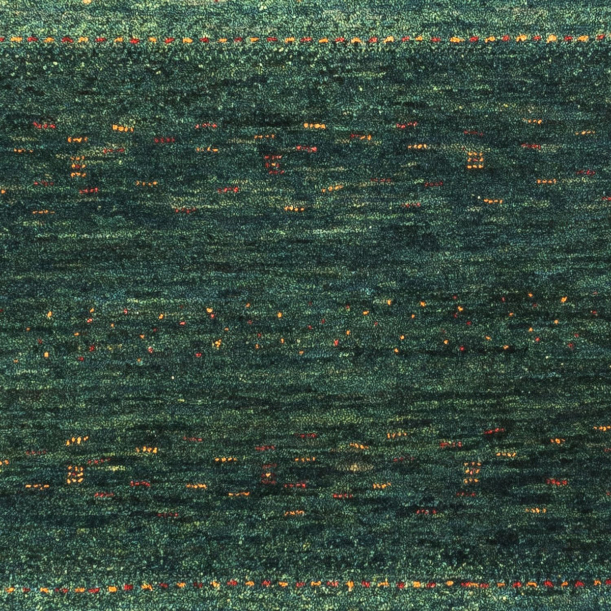 Gabbeh Rug - Loribaft Perser - 129 x 84 cm - green