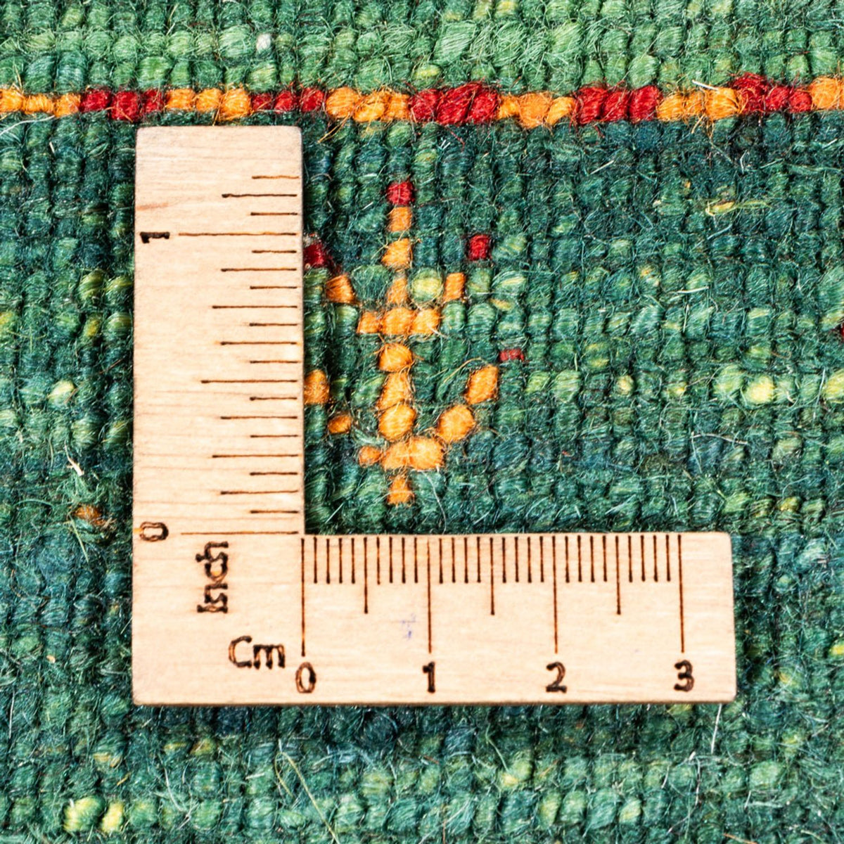 Gabbeh Rug - Loribaft Perser - 135 x 83 cm - green