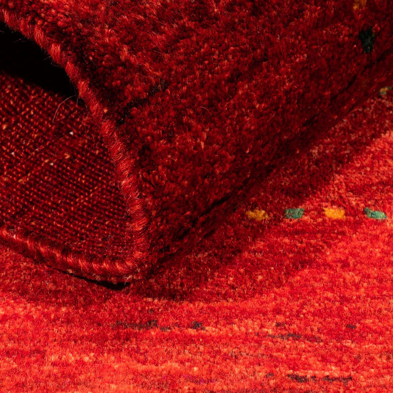 Gabbeh Rug - Loribaft Perser - 116 x 81 cm - red