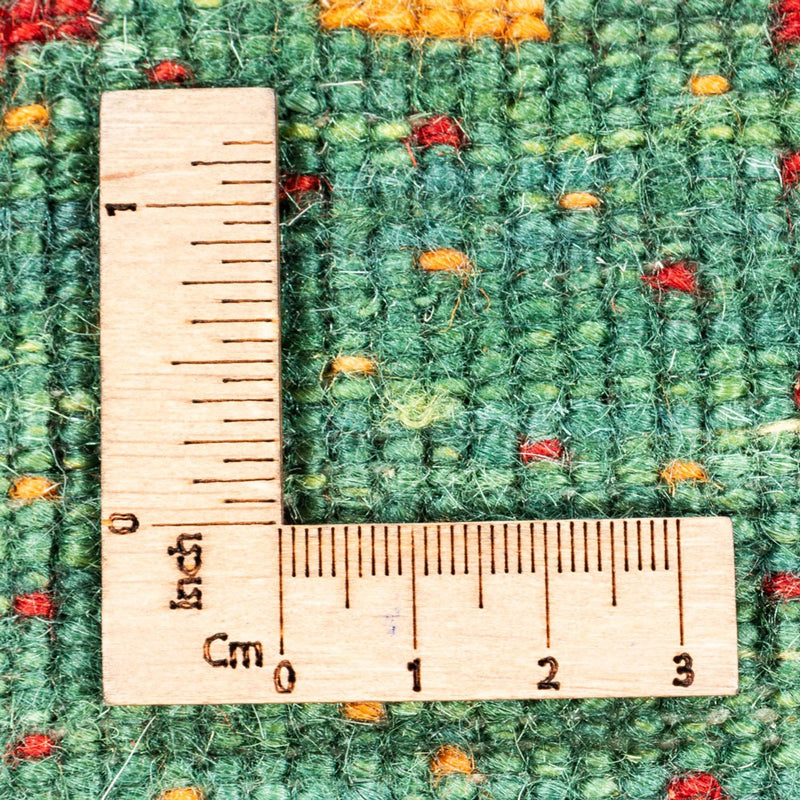 Gabbeh Rug - Loribaft Perser - 140 x 70 cm - green