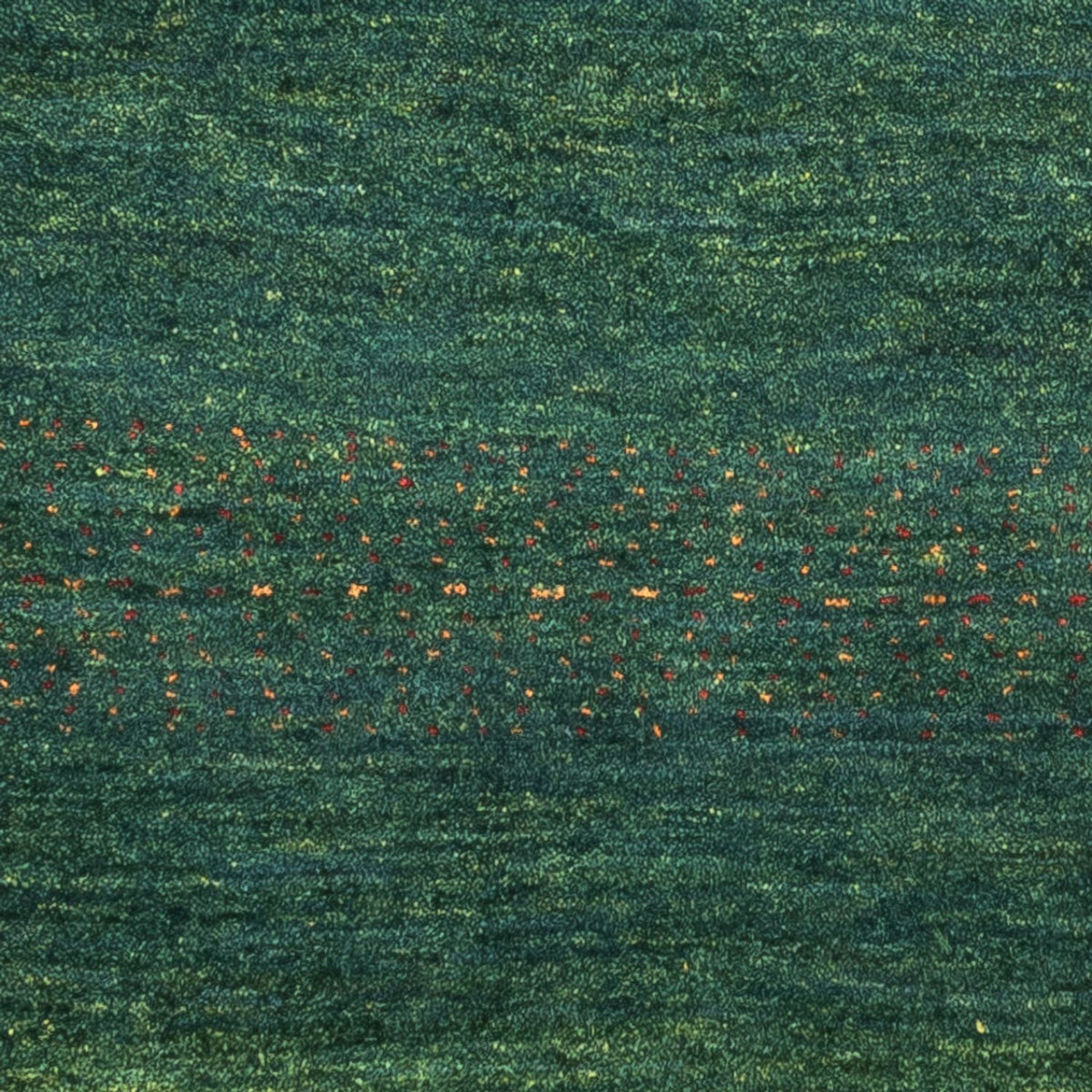 Gabbeh Rug - Loribaft Perser - 126 x 78 cm - green