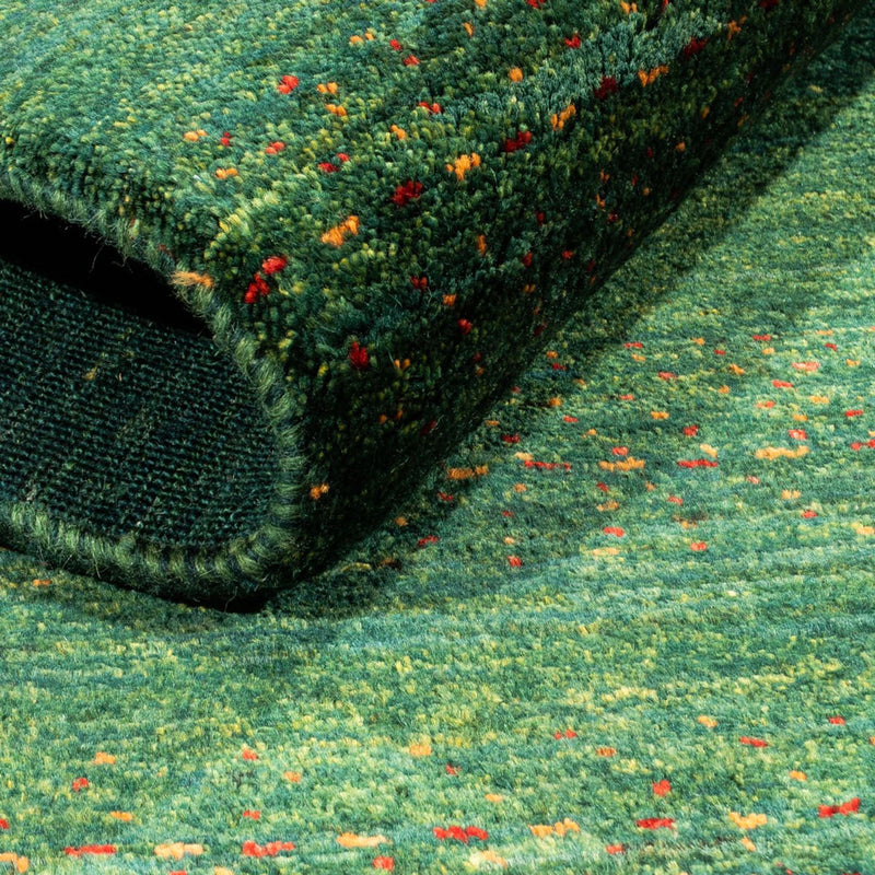 Gabbeh Rug - Loribaft Perser - 126 x 78 cm - green