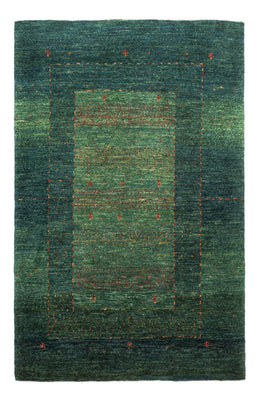 Gabbeh Rug - Loribaft Perser - 132 x 85 cm - green