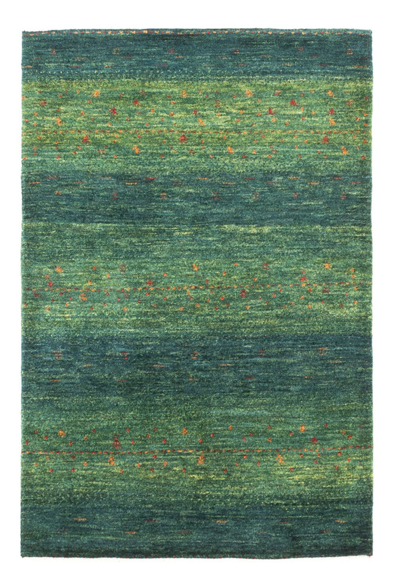 Gabbeh Rug - Loribaft Perser - 126 x 84 cm - green