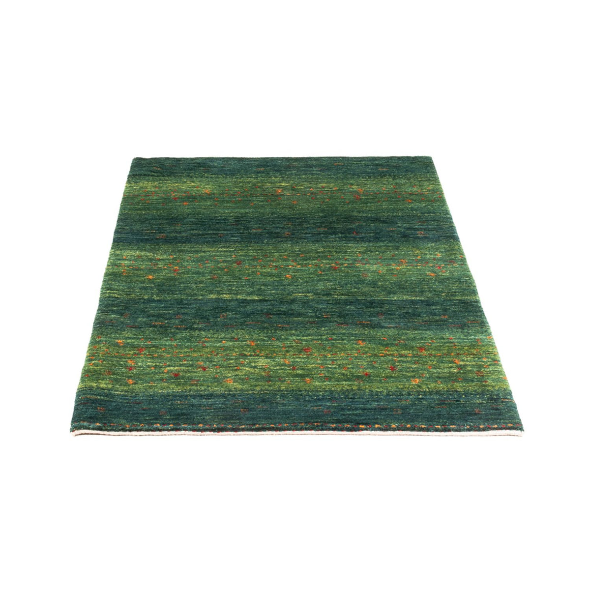 Gabbeh Rug - Loribaft Perser - 126 x 84 cm - green
