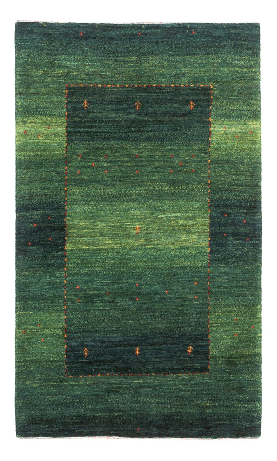 Gabbeh Rug - Loribaft Perser - 128 x 80 cm - green