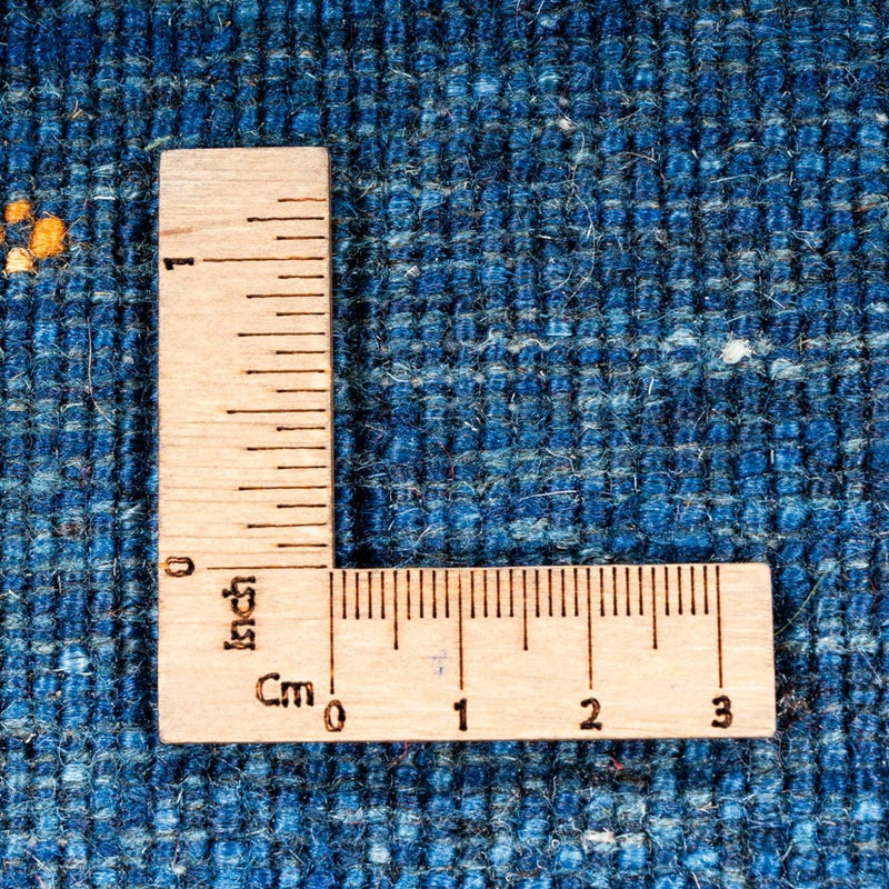 Gabbeh Rug - Loribaft Perser - 134 x 88 cm - blue