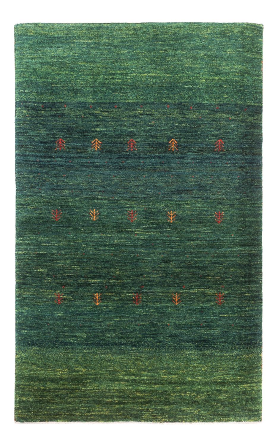 Gabbeh Rug - Loribaft Perser - 136 x 87 cm - green