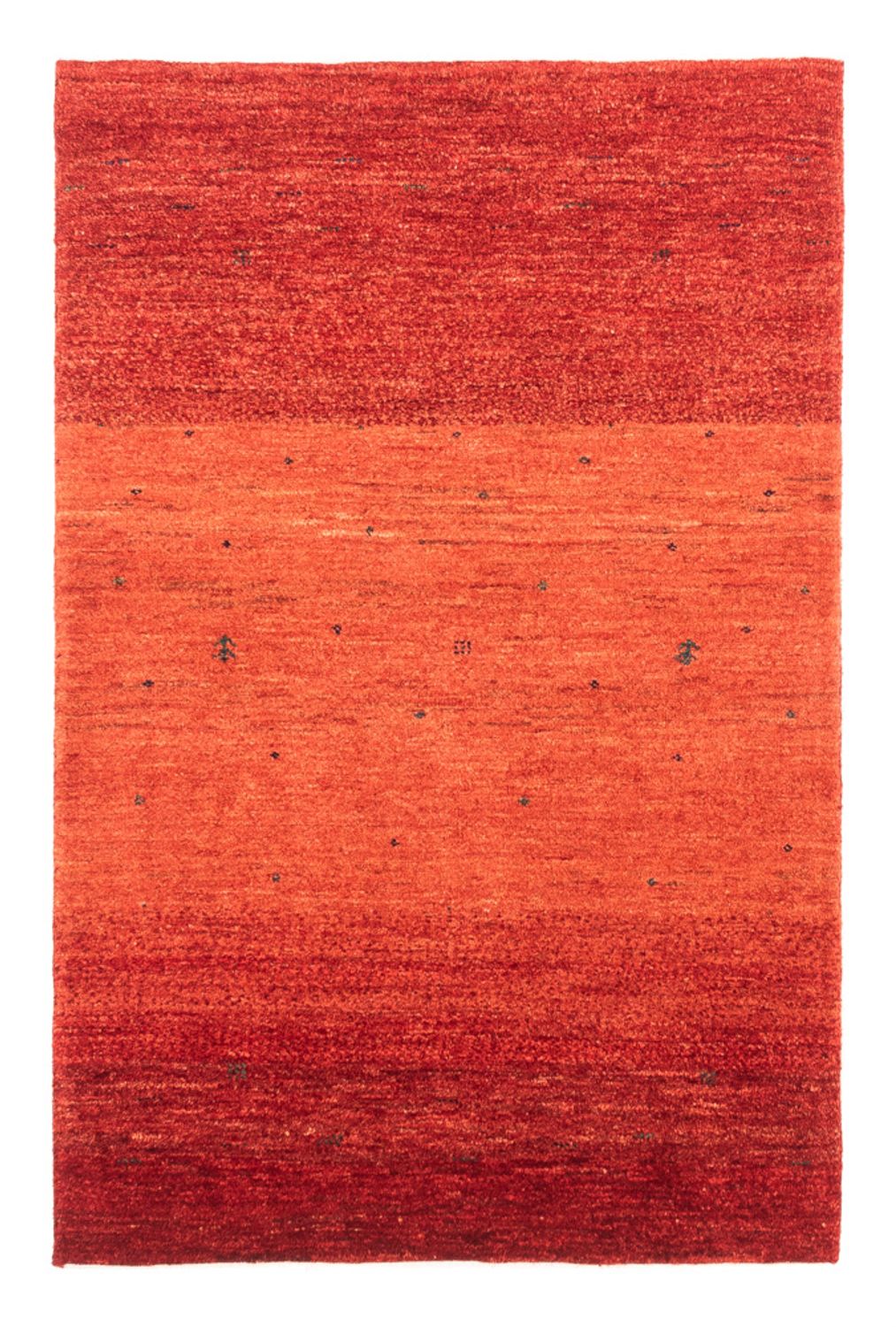 Gabbeh Rug - Loribaft Perser - 118 x 82 cm - red