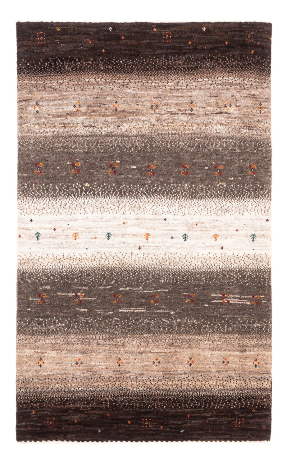 Gabbeh Rug - Loribaft Perser - 127 x 82 cm - grey