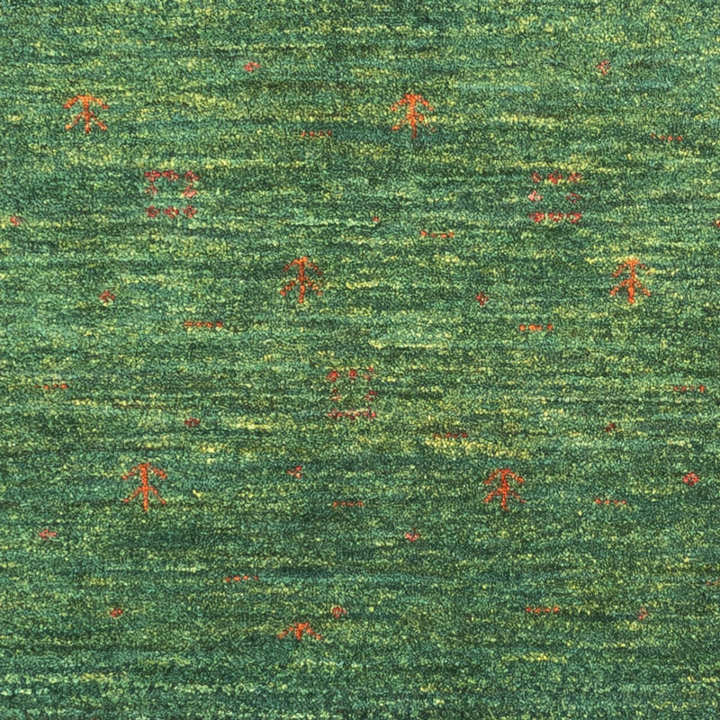 Gabbeh Rug - Loribaft Perser - 120 x 76 cm - green