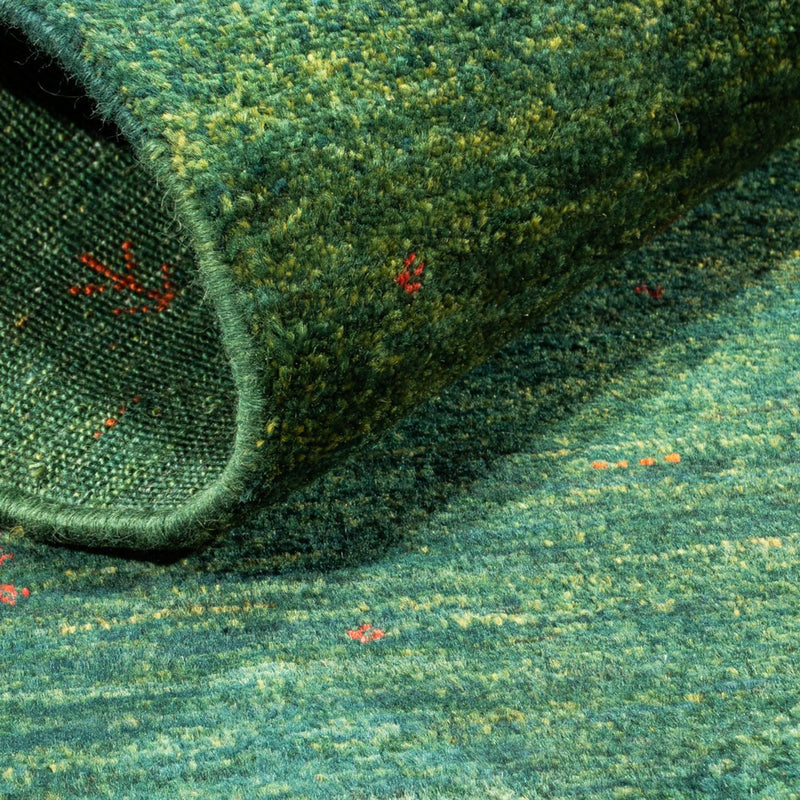 Gabbeh Rug - Loribaft Perser - 120 x 76 cm - green