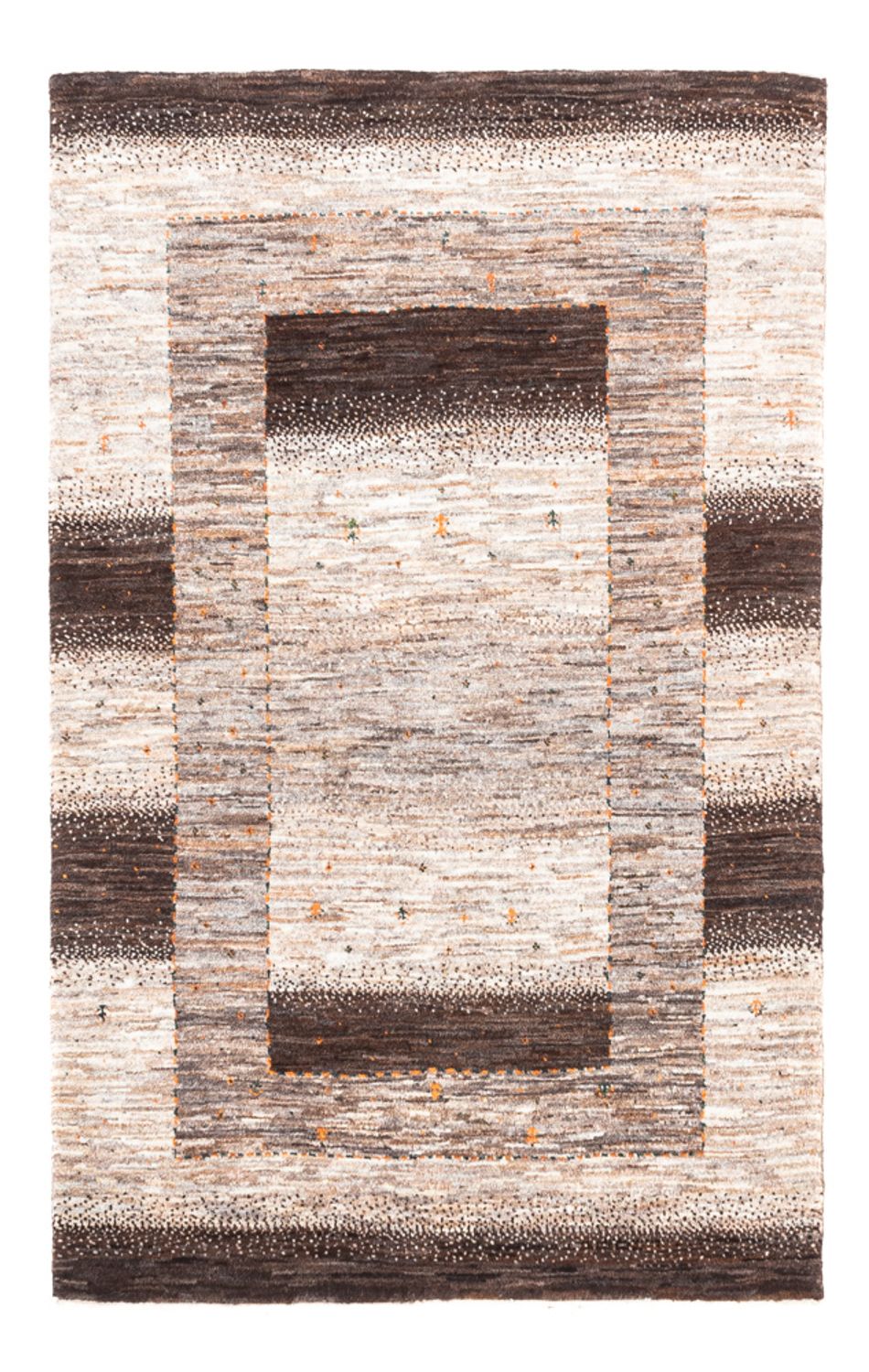 Gabbeh Rug - Loribaft Perser - 129 x 83 cm - natural
