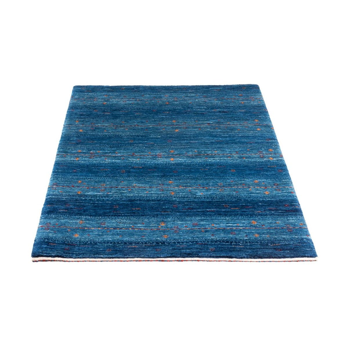 Gabbeh Rug - Loribaft Perser - 131 x 85 cm - blue