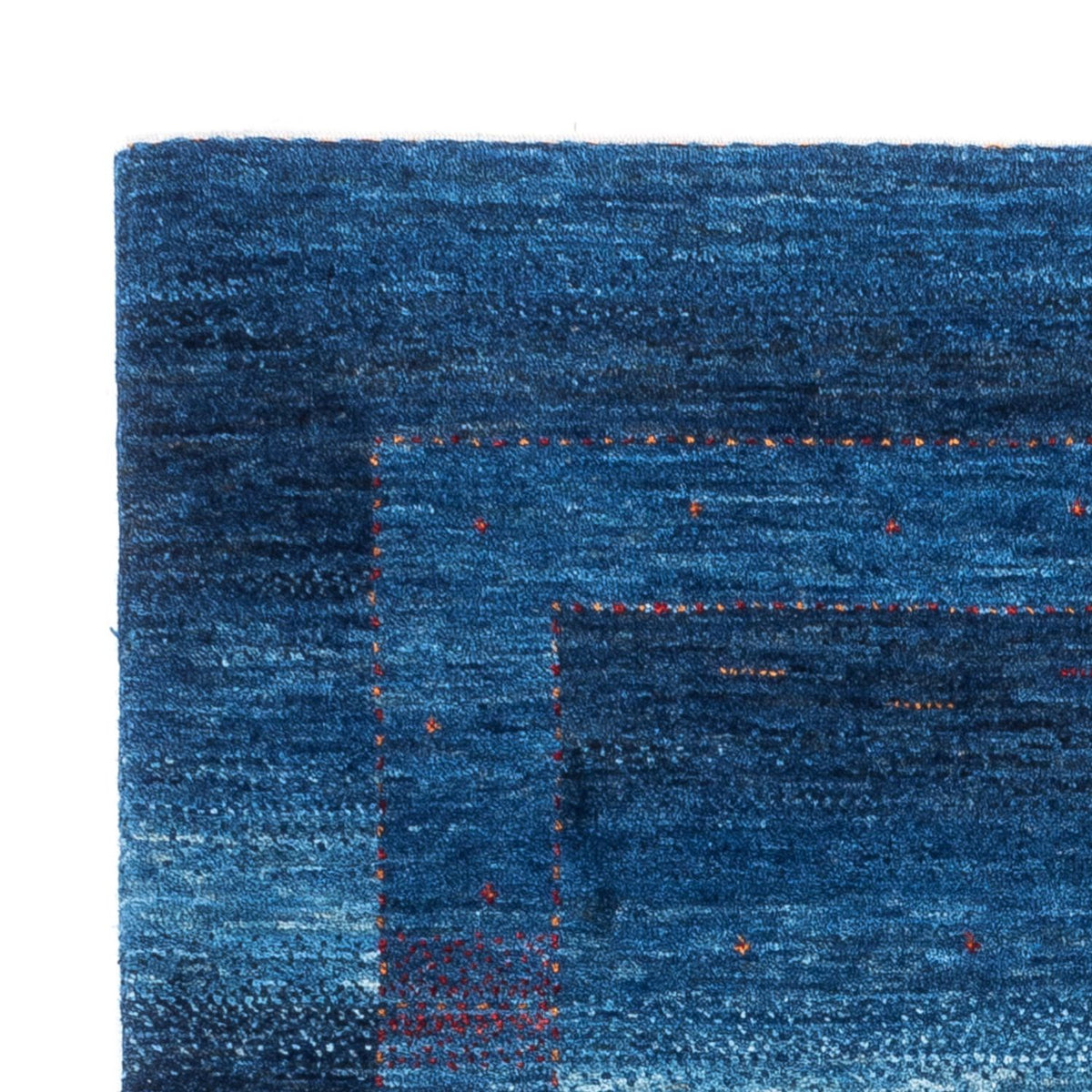Gabbeh Rug - Loribaft Perser - 122 x 91 cm - blue