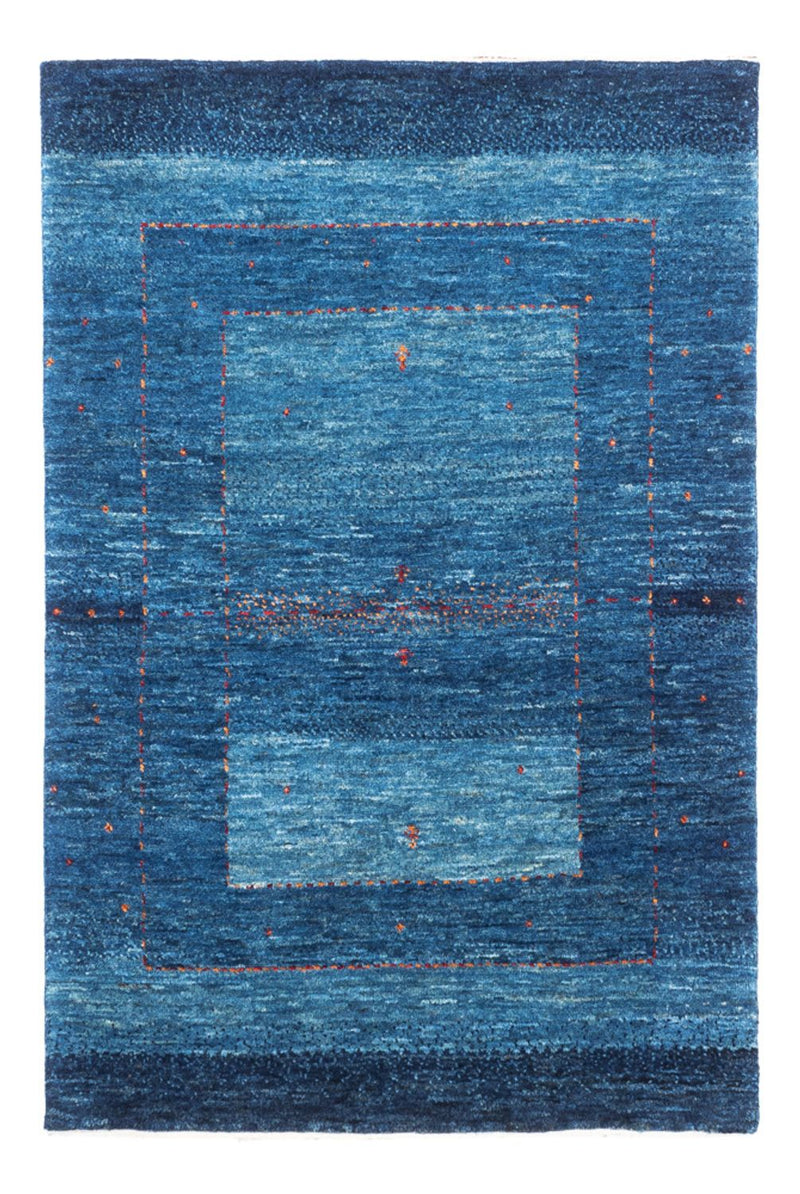 Gabbeh Rug - Loribaft Perser - 122 x 83 cm - blue