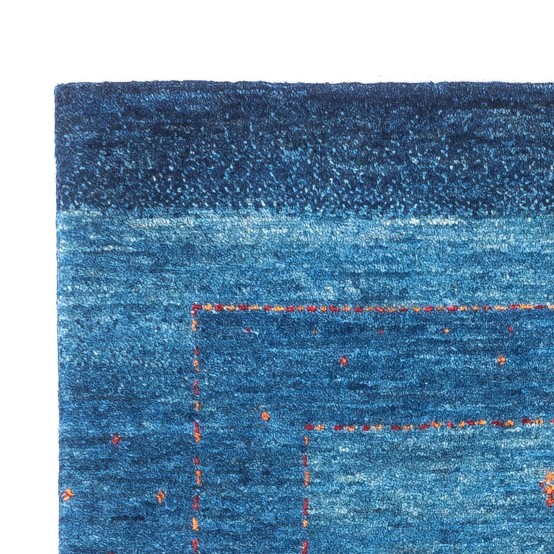 Gabbeh Rug - Loribaft Perser - 122 x 83 cm - blue