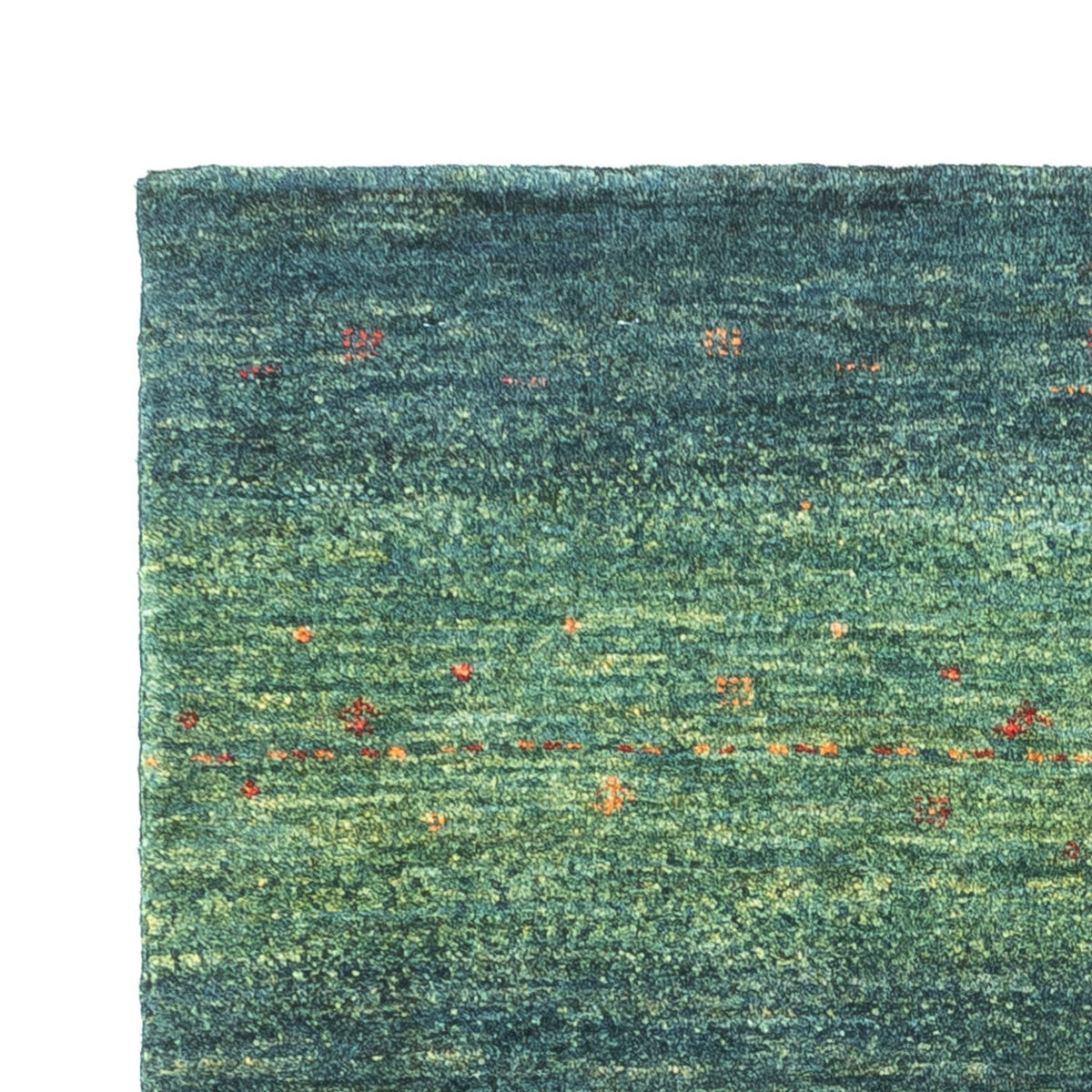 Gabbeh Rug - Loribaft Perser - 123 x 78 cm - green