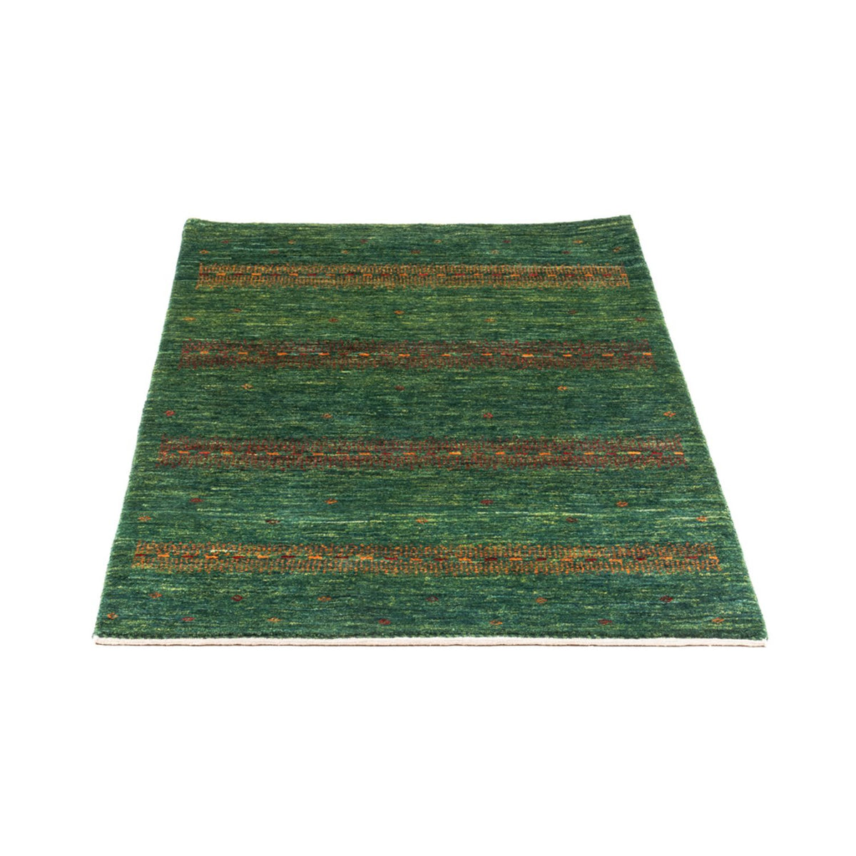 Gabbeh Rug - Loribaft Perser - 128 x 82 cm - green