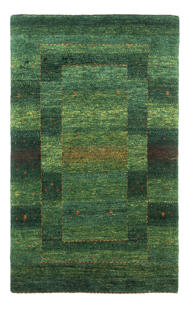 Gabbeh Rug - Loribaft Perser - 123 x 79 cm - green