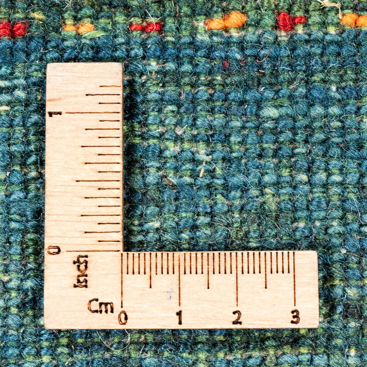 Gabbeh Rug - Loribaft Perser - 121 x 80 cm - green