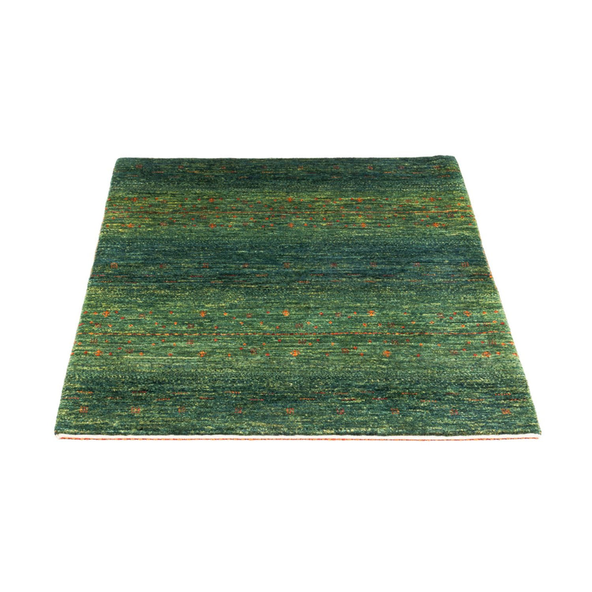 Gabbeh Rug - Loribaft Perser - 110 x 82 cm - green