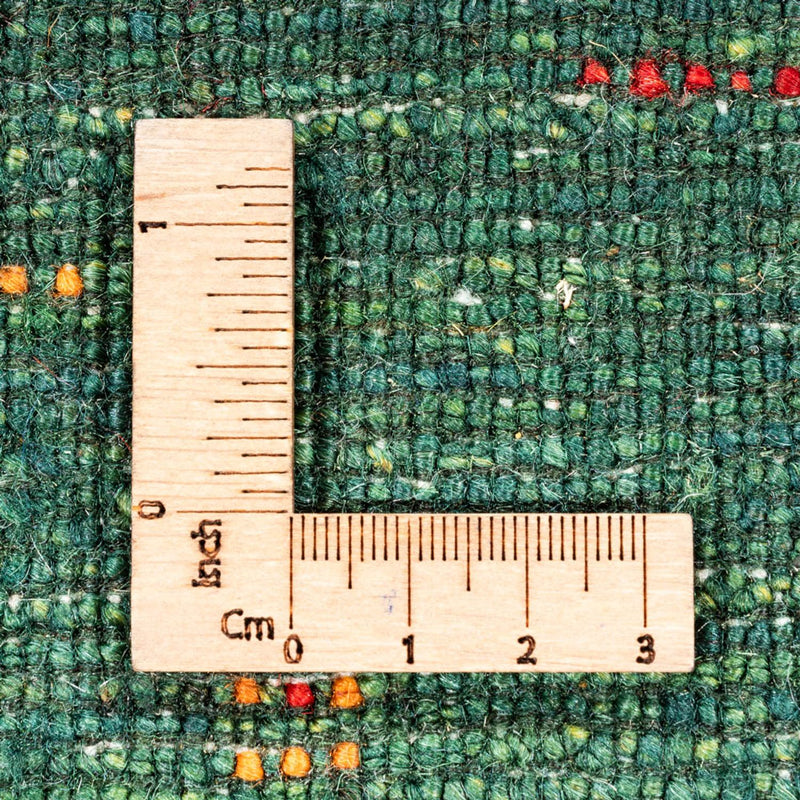 Gabbeh Rug - Loribaft Perser - 110 x 82 cm - green