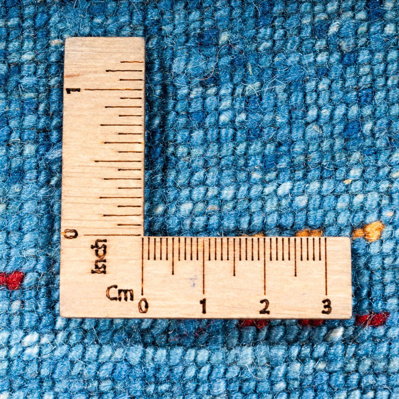 Gabbeh Rug - Loribaft Perser - 132 x 84 cm - blue