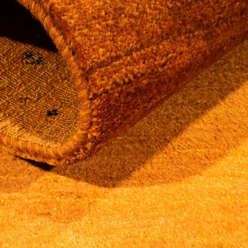 Gabbeh Rug - Loribaft Perser - 101 x 80 cm - gold