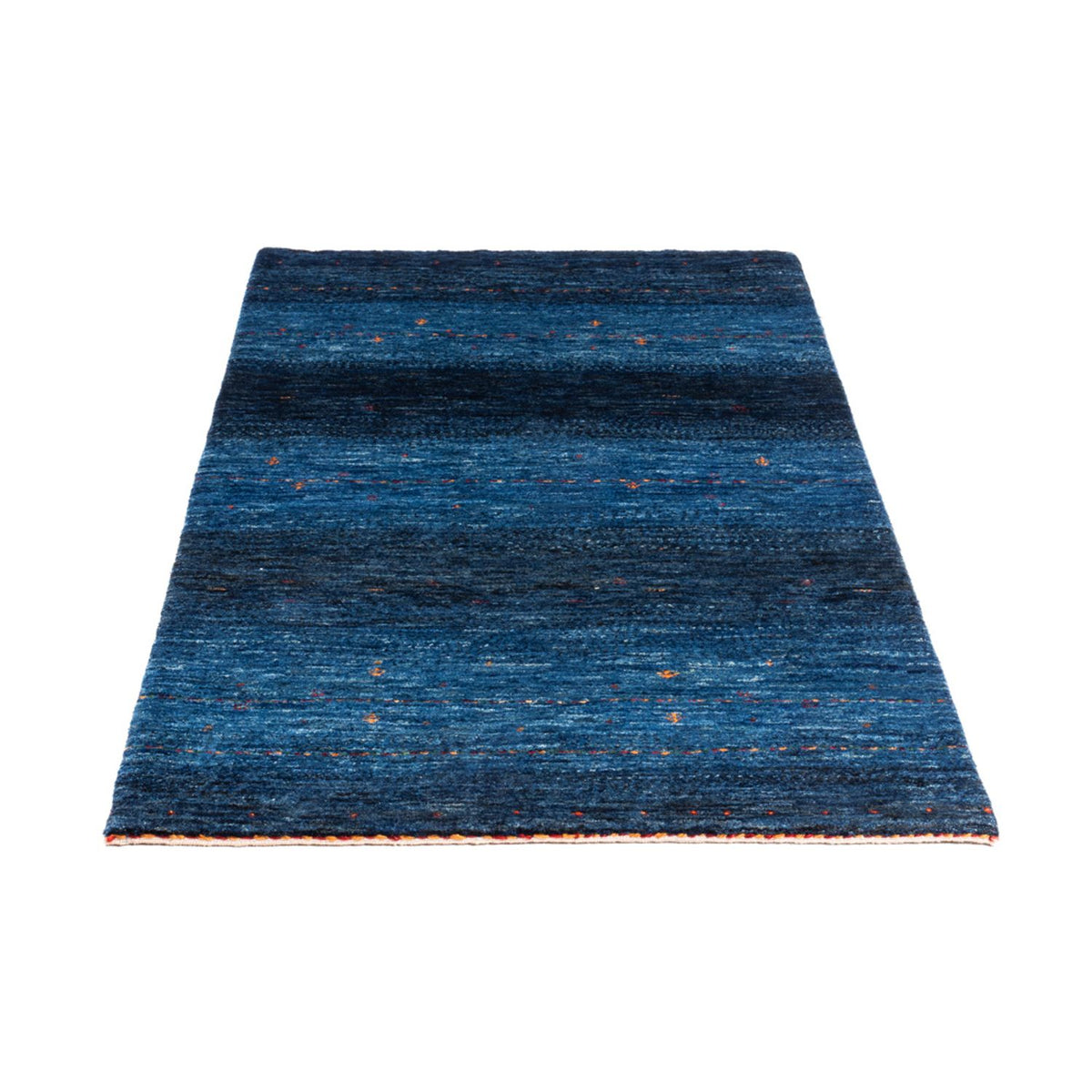 Gabbeh Rug - Loribaft Perser - 132 x 83 cm - blue