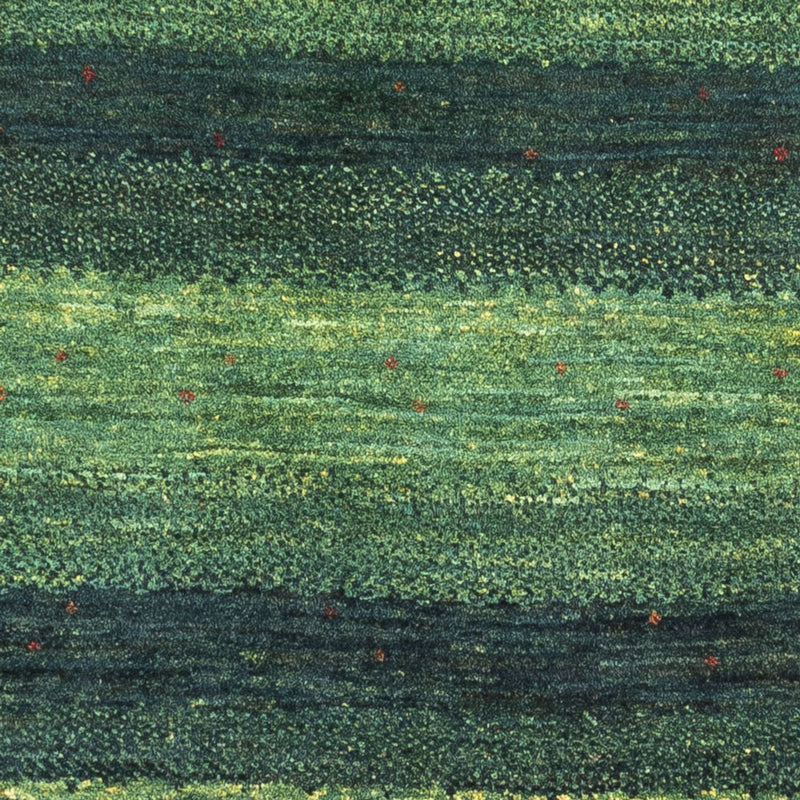 Gabbeh Rug - Loribaft Perser - 110 x 86 cm - green