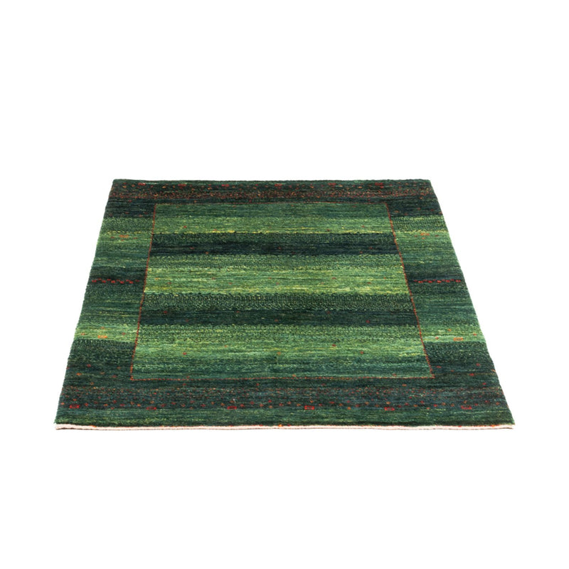 Gabbeh Rug - Loribaft Perser - 110 x 86 cm - green