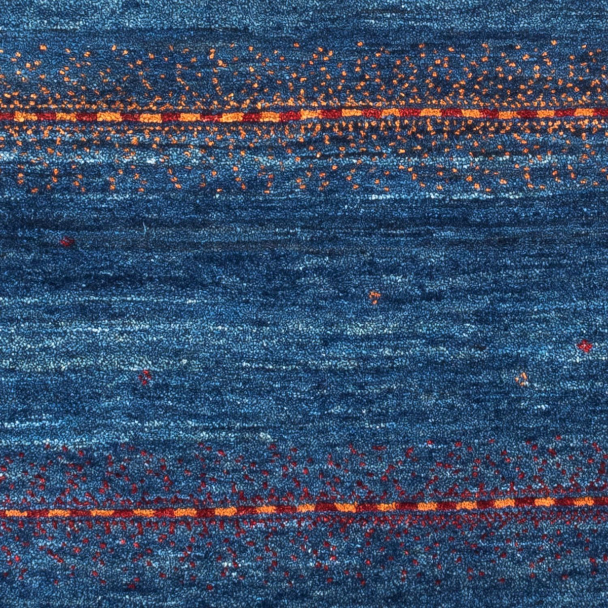 Gabbeh Rug - Loribaft Perser - 136 x 85 cm - blue