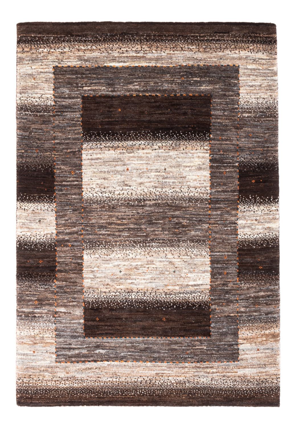 Gabbeh Rug - Loribaft Perser - 123 x 84 cm - grey